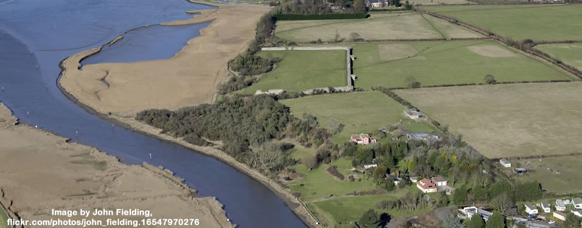 Burgh Castle and Breydon Water